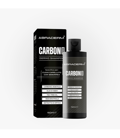 Braderm Carbon Seb Dermo Shampoo 150ml 