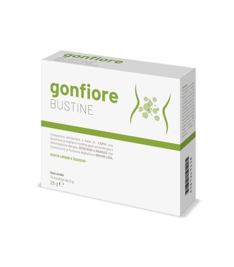 Gonfiore 14 Bustine - Favorisce La Funzione Digestiva e L'Eliminazione Dei Gas