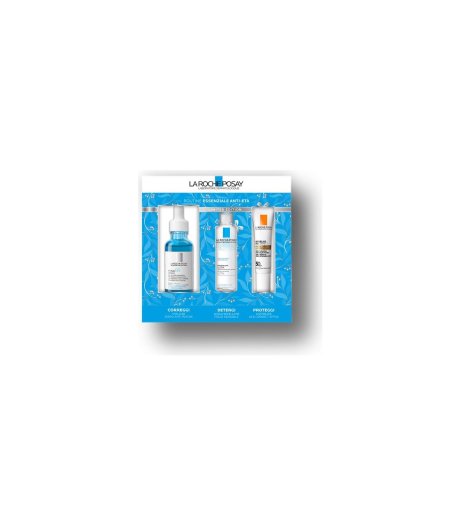 La Roche Posay Cofanetto Routine Essenziale Anti-Età Hyalu B5 Siero 50ml + Acqua Micellare 50ml + Anthelios Age Correct 15ml