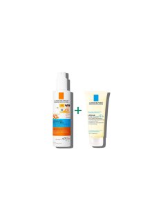 Anthelios Uv Mune Spray Pediatrico SPF50+ 200ml + Lipikar Olio Detergente 100ml La Roche-Posay
