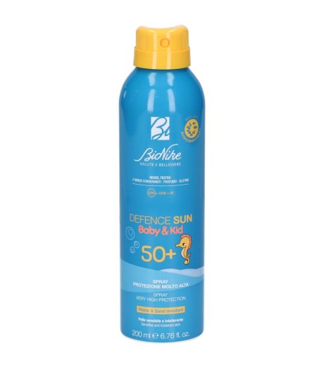 Bionike Defence Sun Baby&kids Spray solare SPF50+ Protezione solare molto alta per bambini 200ml
