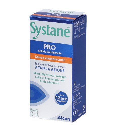 Systane Pro - Collirio Lubrificante Idratante Senza Conservanti 10ml Systane Pro - Collirio Lubrificante Idratante Senza Conservanti 10ml