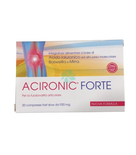 Acironic Forte 20 Compresse Fast-slow 