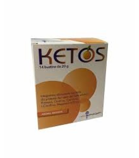 Ketos Integratore Proteico 14 Bustine Gusto Arancia