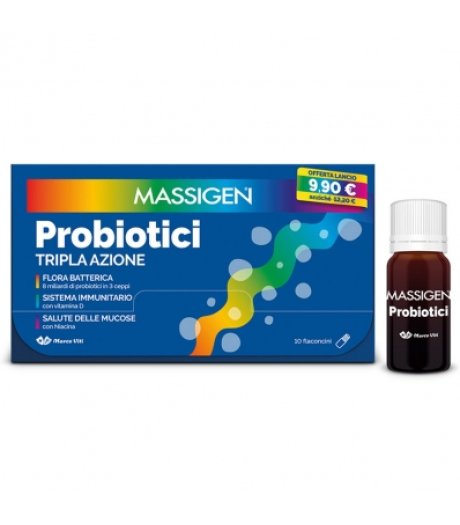 Massigen Probiotici 10flx8ml