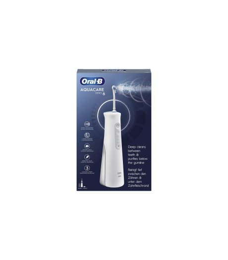 Oral-B Idropulsore Aquacare 6 Pro-Expert con Tecnologia Oxyjet 1 Pezzo