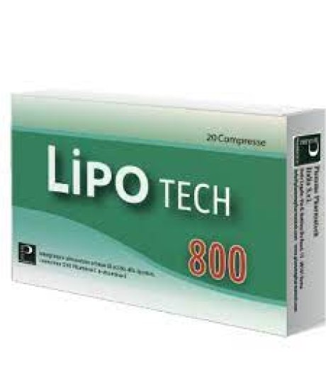  Lipotech 800 20 Compresse Piemme Pharmatech