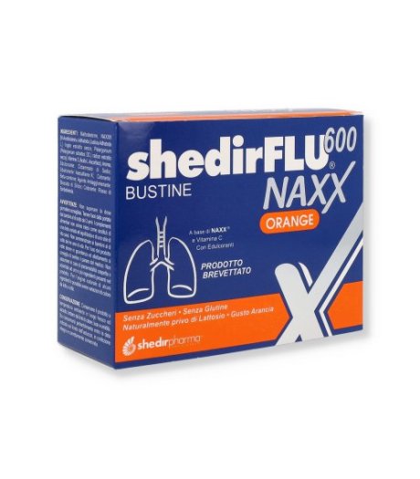 Shedirflu 600 Naxx Orange 18 Bustine 