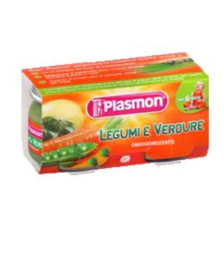 Plasmon Omog Verd/legumi80gx2p