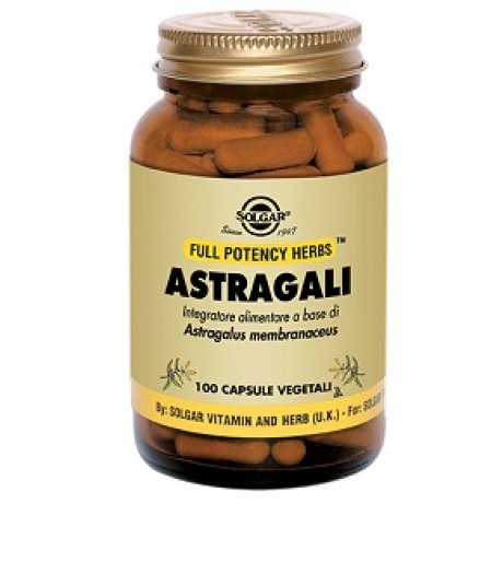 Astragali 100 Capsule Vegetali Solgar