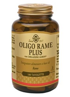 OLIGO RAME PLUS 100TAV SOLGAR