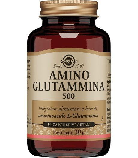 AMINO GLUTAMMINA500 50CP SOLGAR<