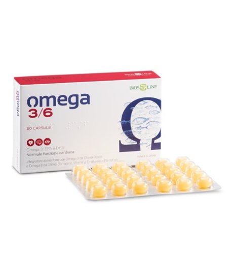 Omega 3/6 60cps Biosline