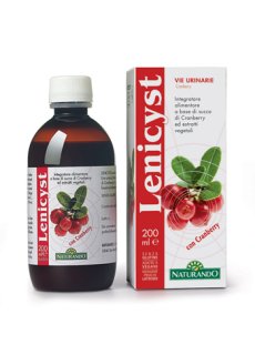 Lenicyst Sciroppo 200 ml - Integratore per il Benessere delle Vie Urinarie