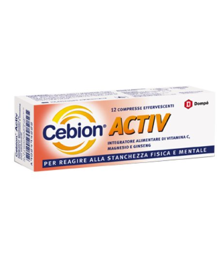 Cebion Activ 12cpr Effervescen