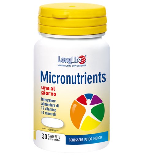 LONGLIFE MICRONUTRIENTS 30Tav.