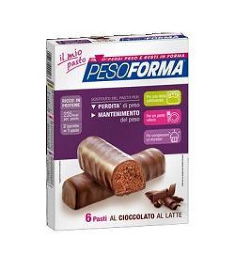 Pesoforma Barr Ciocc Latte 12p