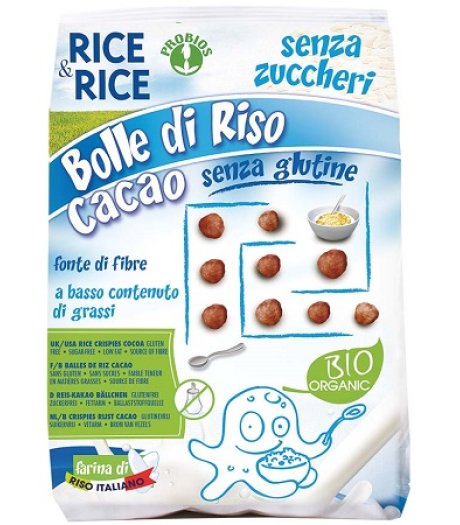 R&R Bolle Riso Cacao 150g