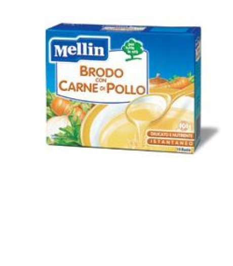 Mellin Brodo Pollo 10x5g