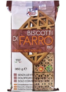 Biscotti Farro Sl 350g Bio