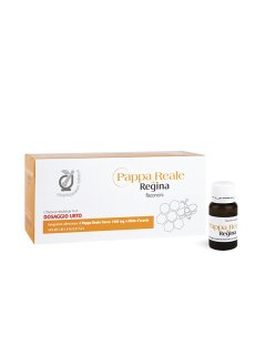 Fitopreparatori Italiani Pappa Reale Regina 12 Flaconcini - Integratore a Base di Pappa Reale e Miele d’Acacia