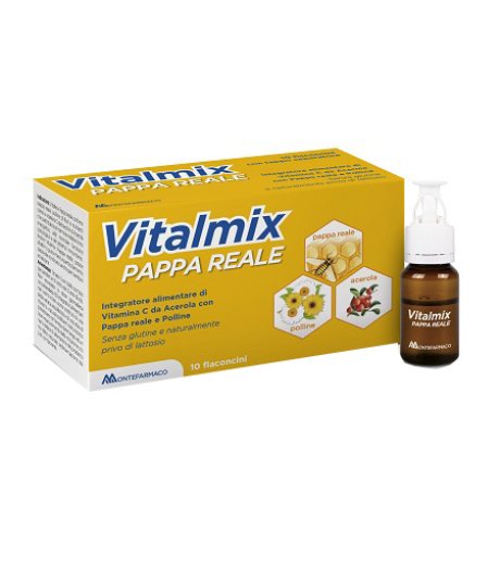 Montefarmaco Vitalmix Pappa Reale 10 Flaconcini da 10ml 