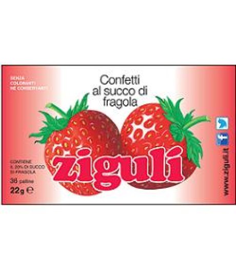 Ziguli Fragola 36palline 22g