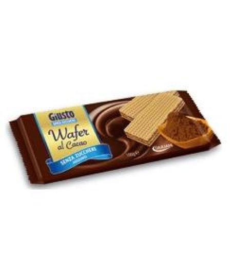 Giusto S/zucch Wafers Cacao