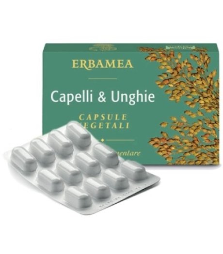ERBAMEA Capelli & Unghie 24 Capsule Vegetali