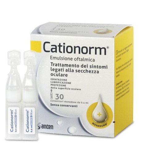 Cationorm Gocce 0,4ml 30f Mono