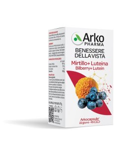 Arkopharma Mirtillo + Luteina Integratore Per Il Benessere Della Vista 45 Capsule