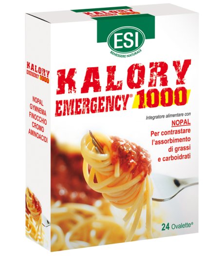 Esi Kalory Emergency 1000 24 Ovalette