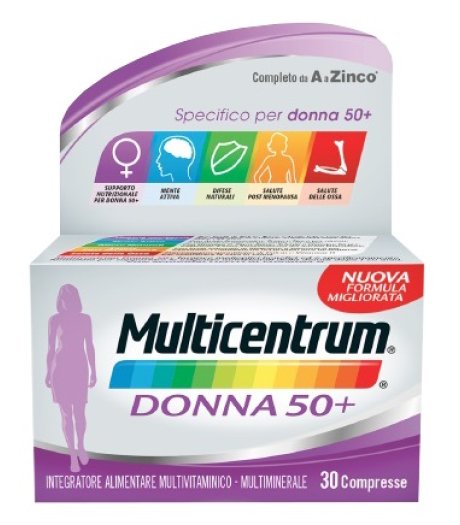 Multicentrum Donna 50+ 30cpr