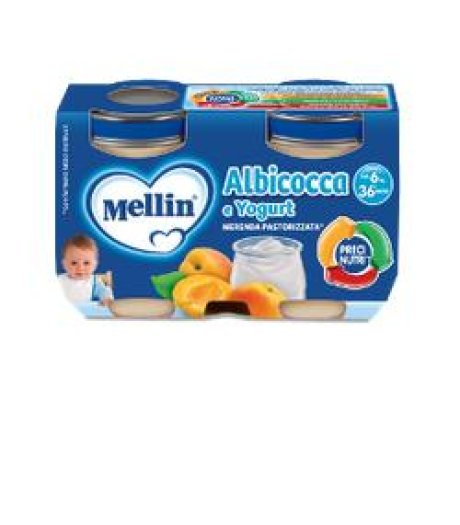 Mellin Mer Yogurt Alb 2x120g