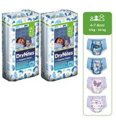 Huggies Drynites Boy 4/7an 10p