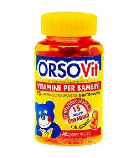 Orsovit Caramelle S/glut 75pz