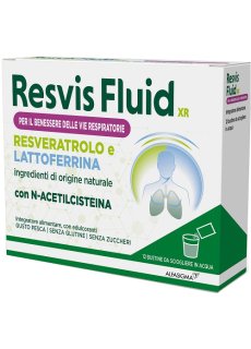 Resvis Fluid Xr 12 Bustine Integratore Per La Tosse E Per Il Benessere Delle Vie Respiratorie