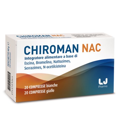 Chiroman Nac 20cpr Bi+20cpr Gi