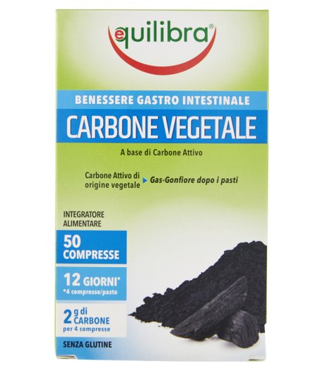 EQUILIBRA CARB VEGETALE 50CPR