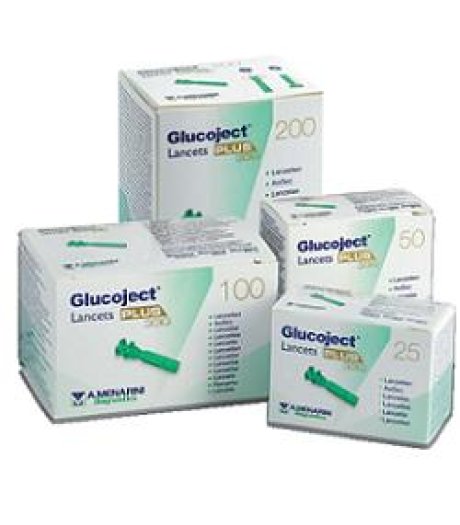 Glucoject Lancets Plus G33 25p