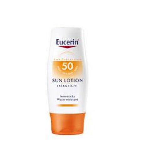 Eucerin Sun Lotion Extra Leggera Spf50 150ml Solare Per Viso e Corpo 