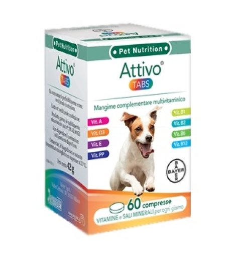 ATTIVO TABS 60TAV VET