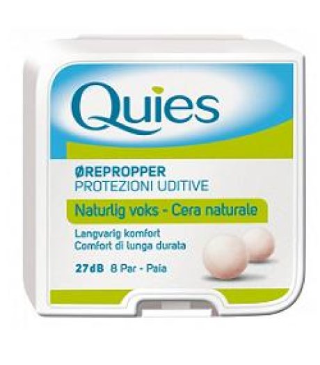 QUIES TAPPO AURICOLARE CERA 8P <