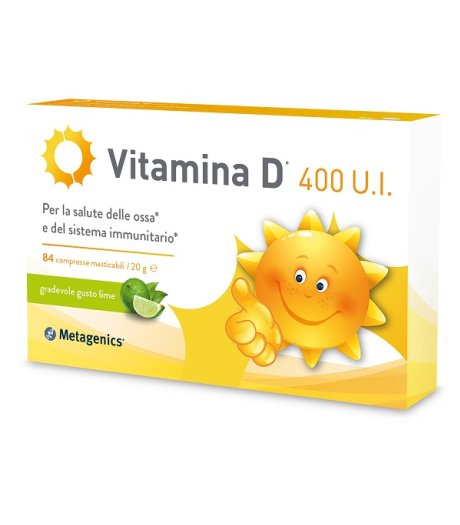Vitamina D 400 Ui 84cpr