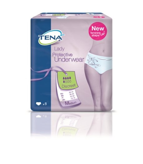 TENA PANTS DISCR PANN M 8P 2108<