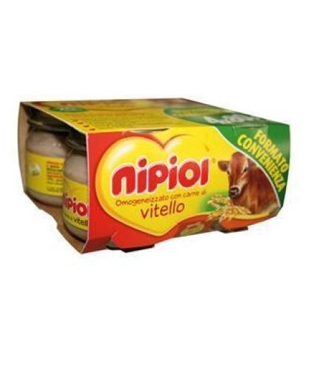 NIPIOL OMOG VITELLO 80G 4PZ