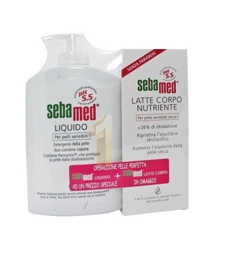 Sebamed Liq400ml+latt Crp180ml