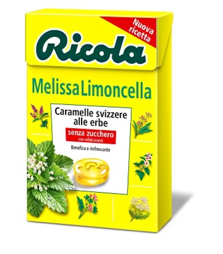 Ricola Melissa Limonc S/zuc50g