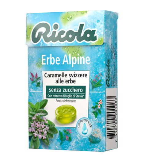 RICOLA ERBE ALPINE S/ZUCCH 50G