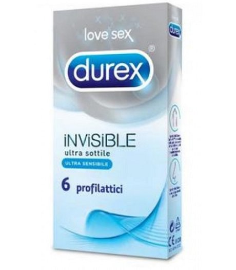 Durex Invisible 6 Pezzi
